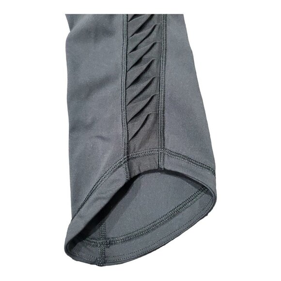 Lululemon Athletica Women's Black Cropped Leggings Size Ruched Mesh Size… - Picture 8 of 10